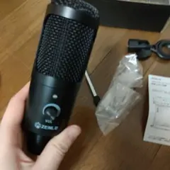 【説明書付き】ZENLO コンデンサーマイク USB接続