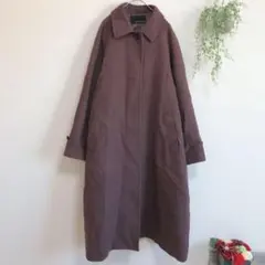 グリーンレーベルリラクシング ロングコート レディースアウター ベルト シンプル