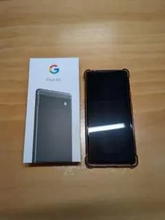 Google Pixel6a 128GB ブラック シムフリー　カバー付