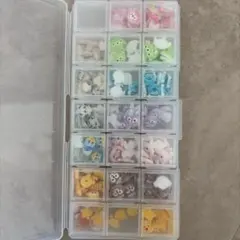 多色キャラクターネイルパーツセット