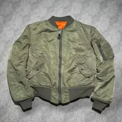 90s alpha reversible MA-1 flight jacket