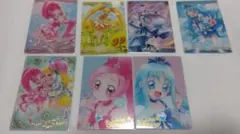 プリキュア カードウエハース ハートキャッチプリキュア！7枚セット