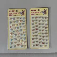 【新品未使用】トムとジェリー PUKUPUKU SEAL 2枚セット