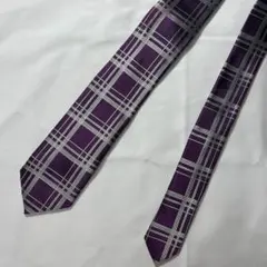 vivienne westwood パープル　チェック柄　ネクタイのサムネイル