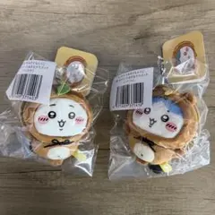 ◆ちいかわ たぬきだもんくじ C賞 ちいかわ ハチワレ 2体セット◆