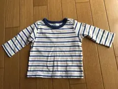 ミキハウスファースト　ロングTシャツ　カットソー　70 ロンT 長袖シャツ