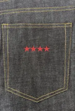 BUTTON FLY DENIM - INDIGO