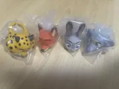 ニック　ジュディ　クロウハウザー　ファッションリング　ズートピア　ガチャ