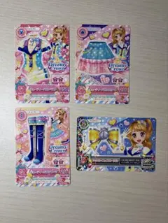 アイカツ！カード4枚セット キューティーバロンコーデ 大空あかり