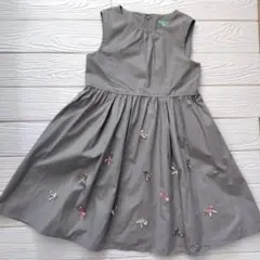 （130）TOCCA ノースリーブワンピース　リボン