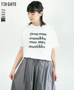セブンスゲート　7thGATE　半袖Tシャツ　オフホワイト
