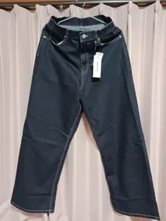 ヴィンテージメイクバギーセミワイドデニムパンツ