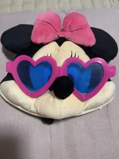 ミニーちゃん帽子 ハートサングラス付き