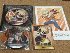 爆豪勝己 ヒロアカ グッズ セット 特典 カード 缶バッジ