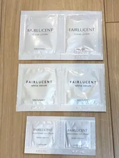 メナード 非売品 フェアルーセント3点サンプルセット - メルカリ