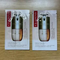 CLARINS ダブル セーラム ファンデーション L3N サンプル 2包
