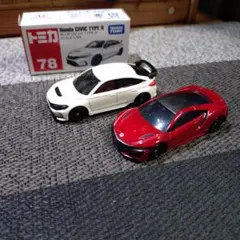 トミカくじ 第3弾 メタリックレッドエディション シビック TYPE R 1台