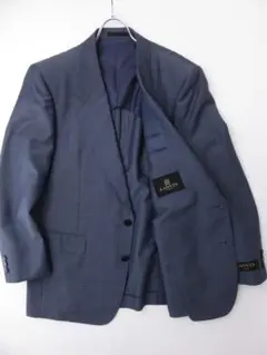 【値下げ】LANVIN　ランバン　春夏　テーラードジャケット　ロゴ入りボタン　Mのサムネイル