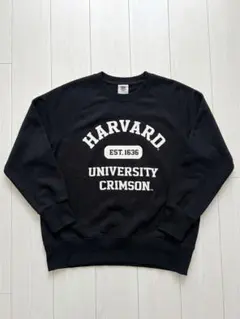 HARVARD UNIVERSITY スウェット ブラック M