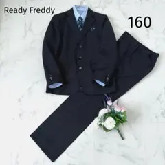 【極美品】レディフレディキッズフォーマル 5点セット 男の子 160 濃紺