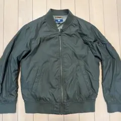 UNIQLO MA-1スタイルジャケット 130cm ダークグリーン