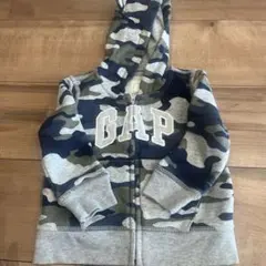 GAP 迷彩柄 ジップアップパーカー 12-18ヶ月