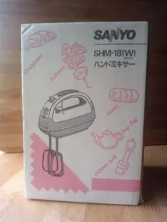 SANYO ハンドミキサー SHM-18(W) ホワイトのサムネイル