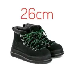 UGG sacai Lace-up Boots BLACK 26cm サカイ