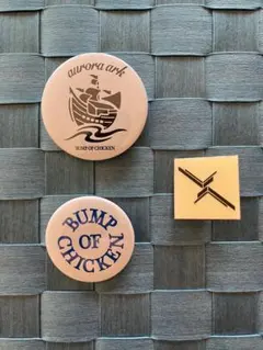 BUMP OF CHICKEN 缶バッジ 3個セット