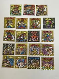 ヘッドだらけのビックリマンチョコ　シークレットあり　19枚セット