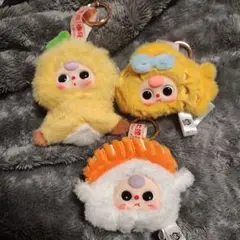 babythree ベビースリー ぬいぐるみマスコットセット