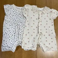 夏　ロンパース70 女の子　2点セット