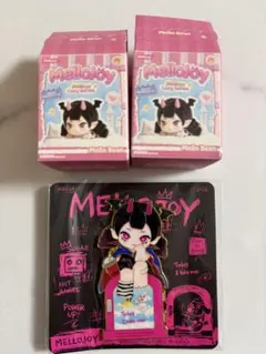 メロジョイ　メロイヤフィギュアx2、ノベルティマグネット