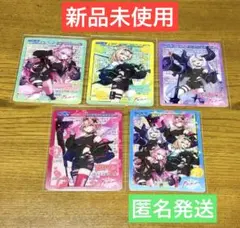 セブンイレブン ホロライブ「秘密結社holoX」クリアカード 全5種 コンプ