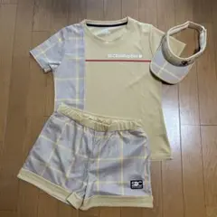 セントクリストファー　テニスウェア上下セット＆バイザー