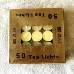 50個入り ティーライトキャンドル