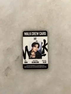 NCT 127 MARK WALK CREW CARD トレカ