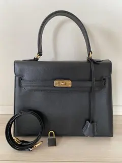 2way ハンドバッグ レザー　フォーマル　黒