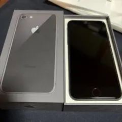 iPhone 8 スペースグレー 64g
