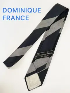 Dominique Franceドミニクフランス ネクタイストライプ NV/GY