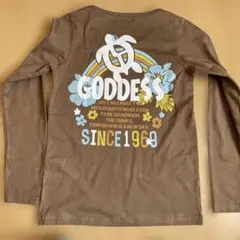 teamgoddess 長袖Tシャツ M ブラウンのサムネイル