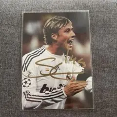 Guti Real Madrid 直筆サイン入りフォト
