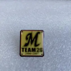 千葉ロッテ・マリーンズTEAM 26 記念ピンバッジ 2006-2007