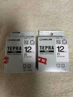 KING JIM TEPRA PRO テープカートリッジ SS12K 2個のサムネイル