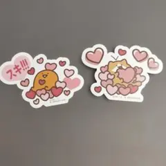 お文具といっしょ　ステッカー