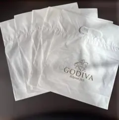 24時間以内発送 GODIVA ショップ袋 5枚セット