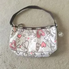 LeSportsac　ハート柄 　ハンドバッグ