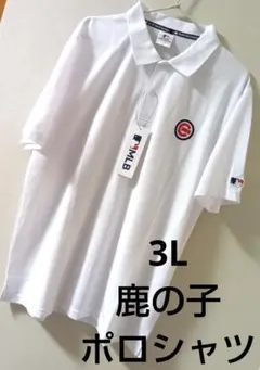 MLB シカゴ　カブス　鹿の子ポロシャツ　3L 　新品