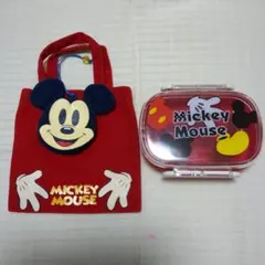 ミッキーマウス トートバッグとお弁当箱
