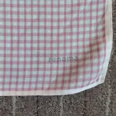 renoma ハンカチ ピンク チェック柄のサムネイル